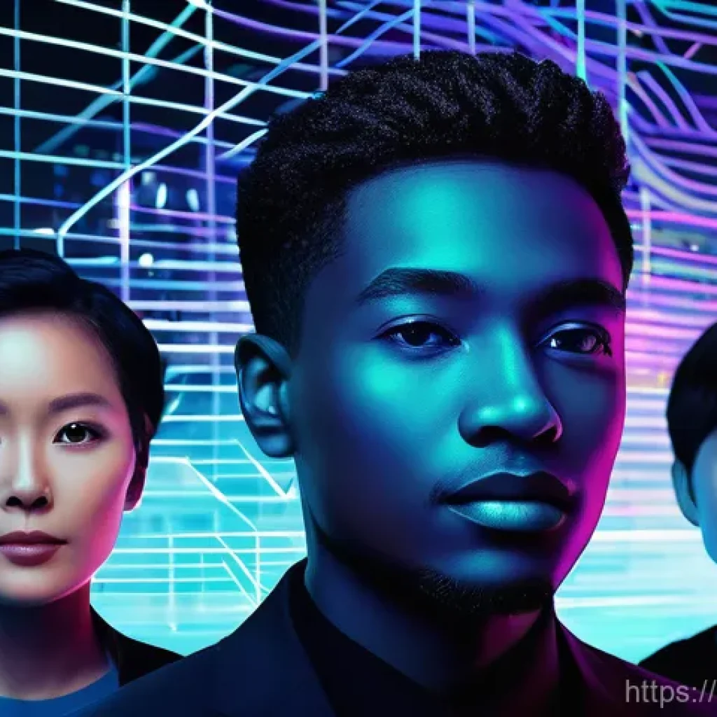 뇌과학과 인공지능 감정 모델링 - **"A vibrant and futuristic illustration showcasing the concept of AI learning human emotions. The c...